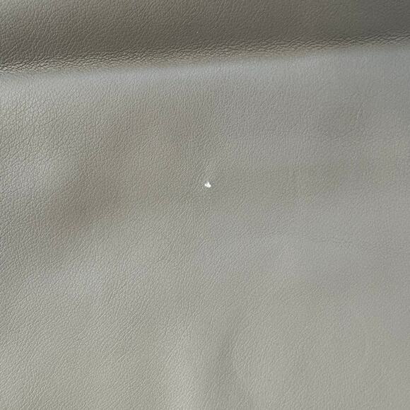 Express Women's Khaki Super High Rise Modern Straight Faux Leather Pants Sz 12L - Picture 7 of 10